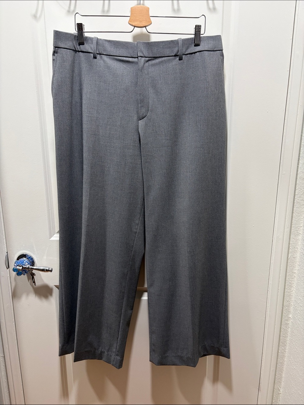 Uniqlo Women’s Wide-Leg Dress Pants in Gray Size XXL